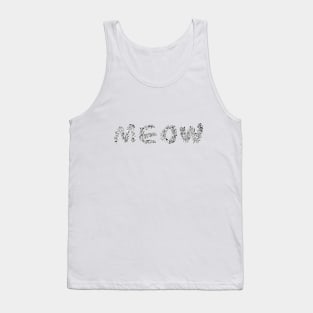 Meow - Doodle Tank Top